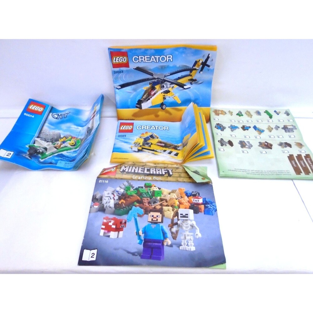 Large Lot Of Lego sets City Minecraft Figures Creator sets + more see pics - Picture 8 of 12